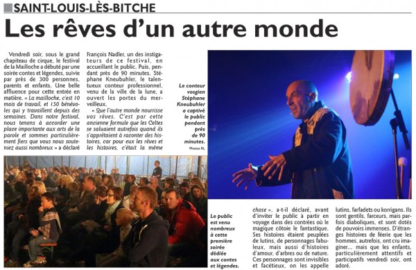 Républicain Lorrain du 01/09/2014