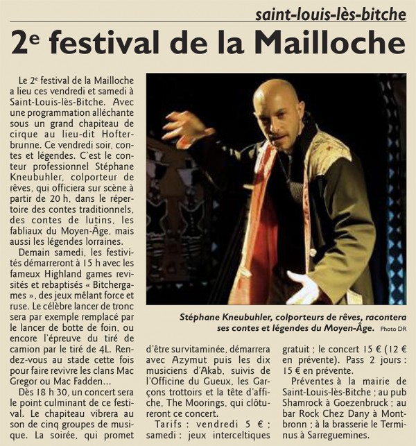 Républicain Lorrain du 29/08/2014