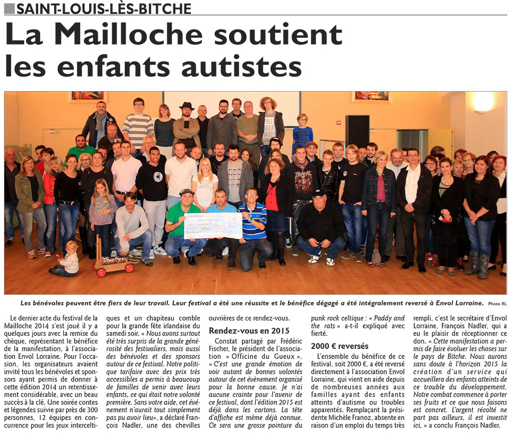 Républicain Lorrain du 22/10/2014