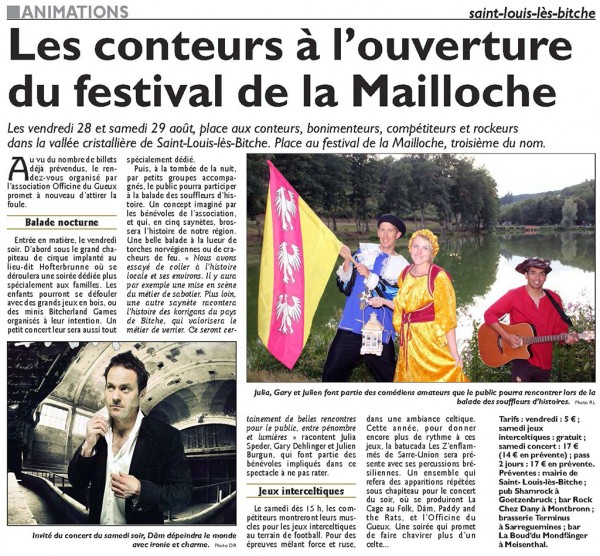 Républicain Lorrain du 23/08/2015