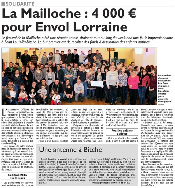 Républicain Lorrain du 05 02 2016